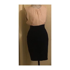 Super Stretch High Waist Pencil Skirt